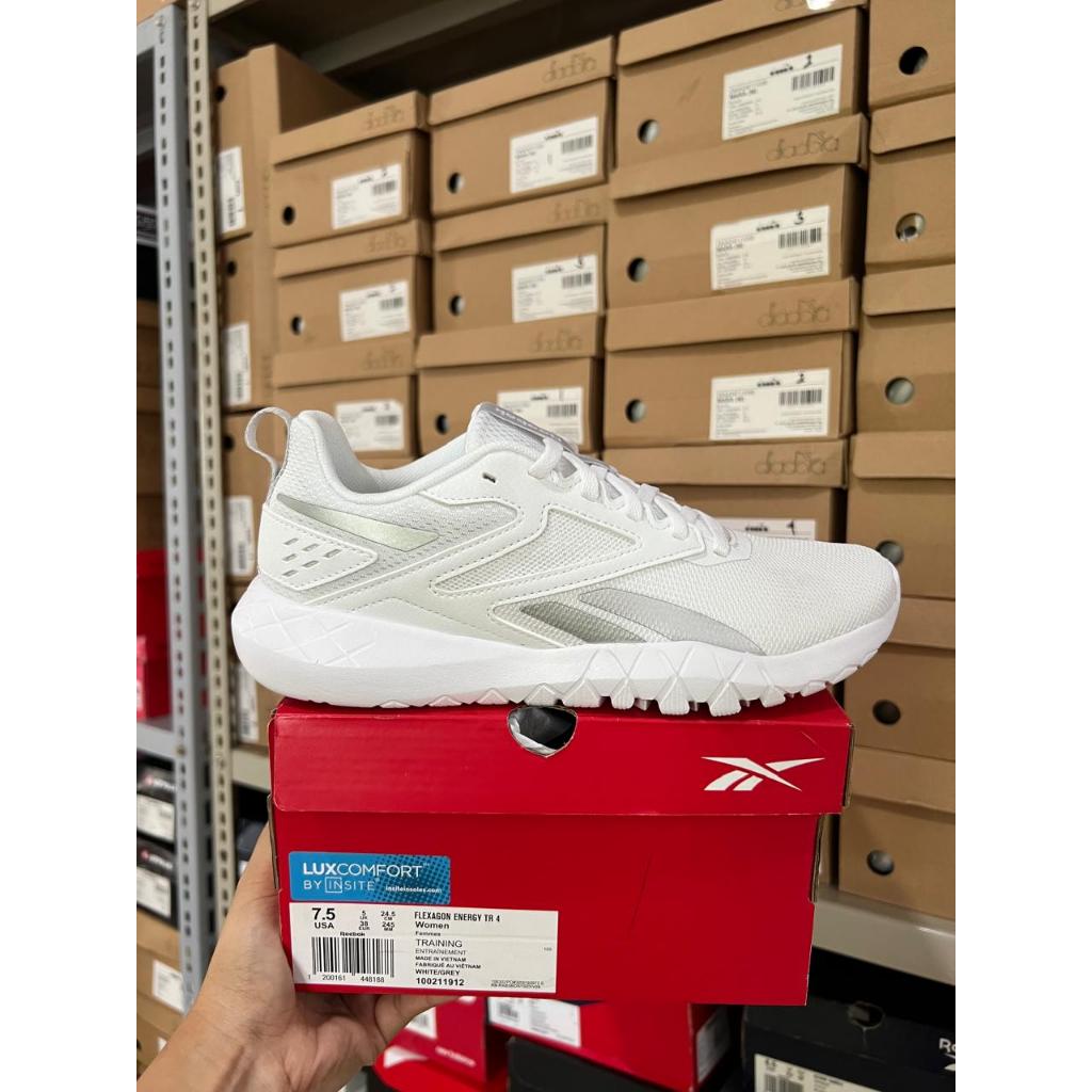 Reebok Flexagon Energy TR 4 Training White/Grey 100211912 Women Shoes Original