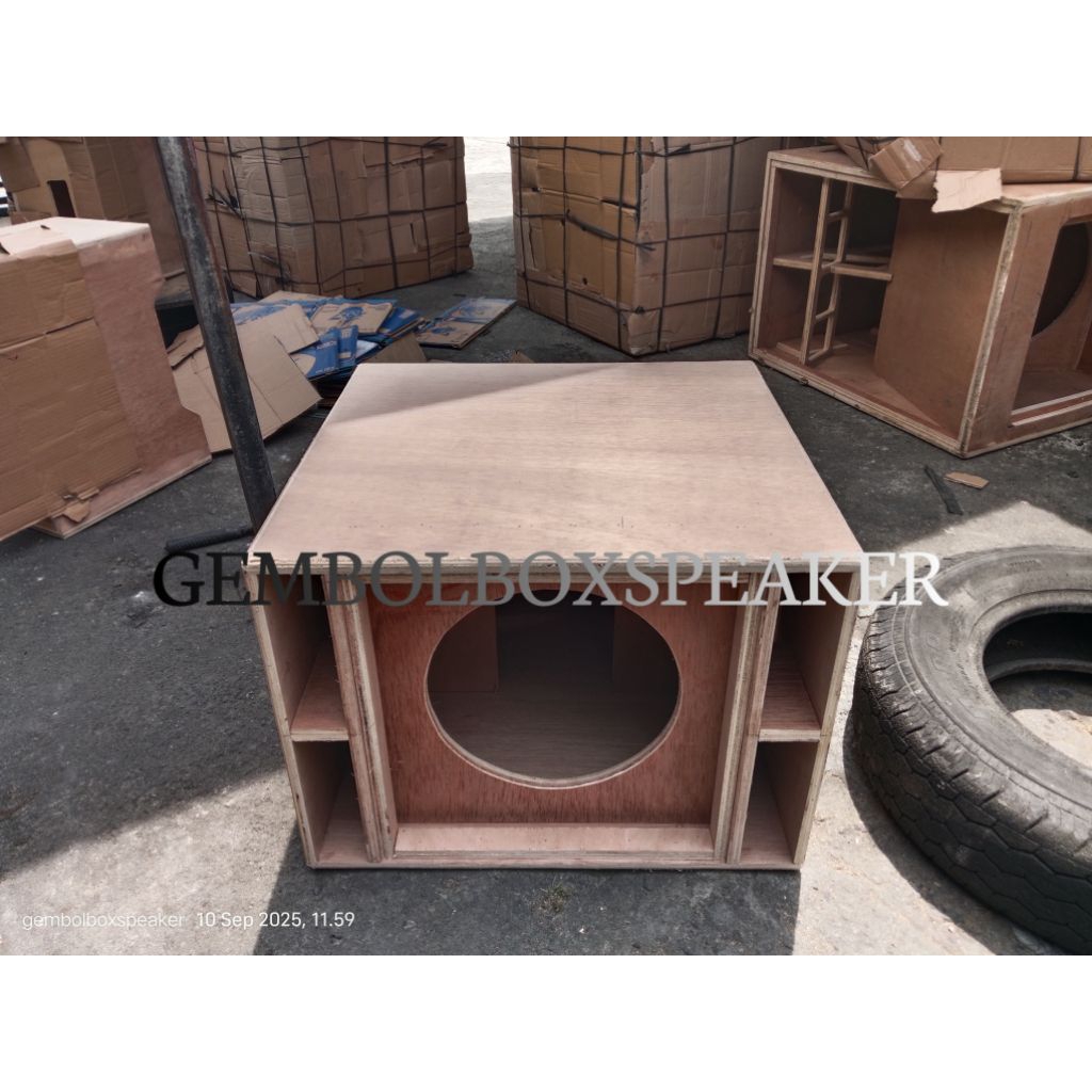 Box Speaker SPL 15 Inch Triplek 18mm
