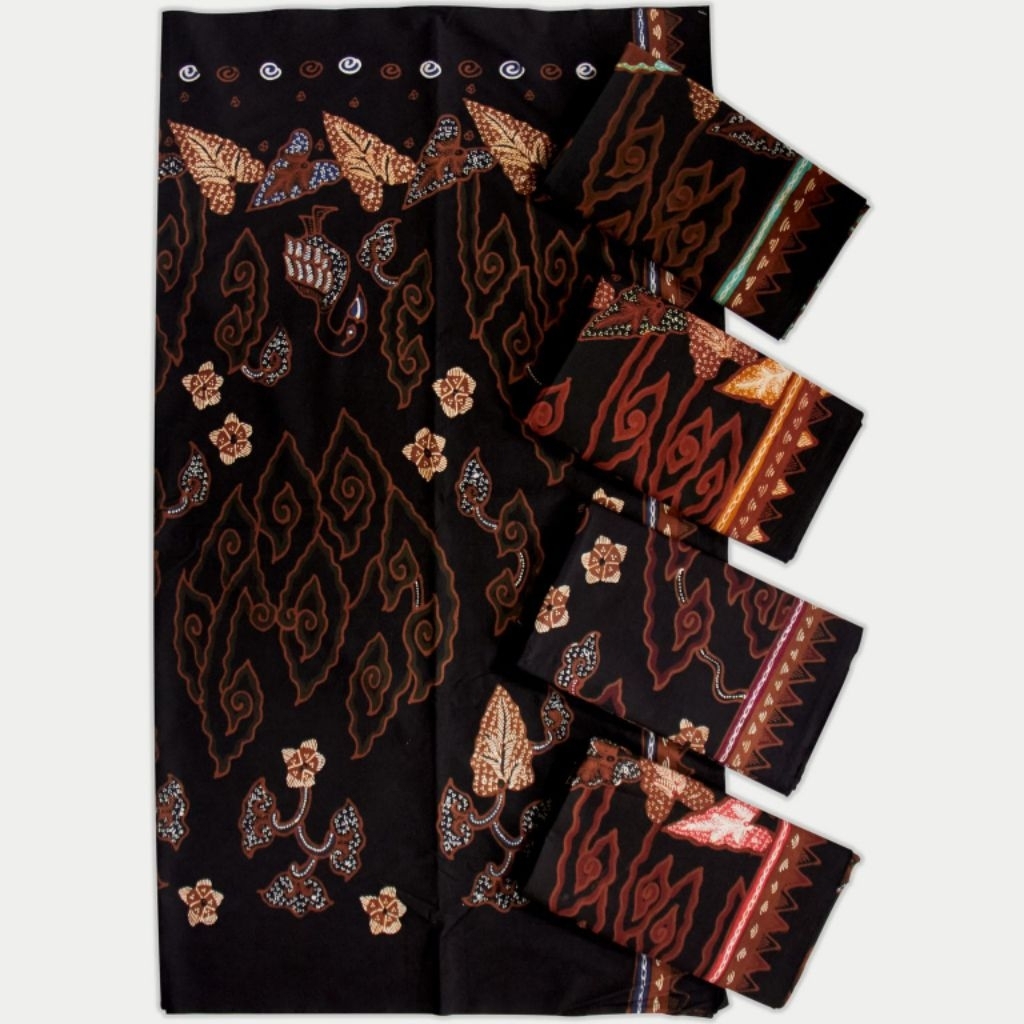 Kain Batik Mega Mendung Khas Cirebon - Kain Jarik Cirebon - Batik Mega Mendung Trusmi Varian (01-25)