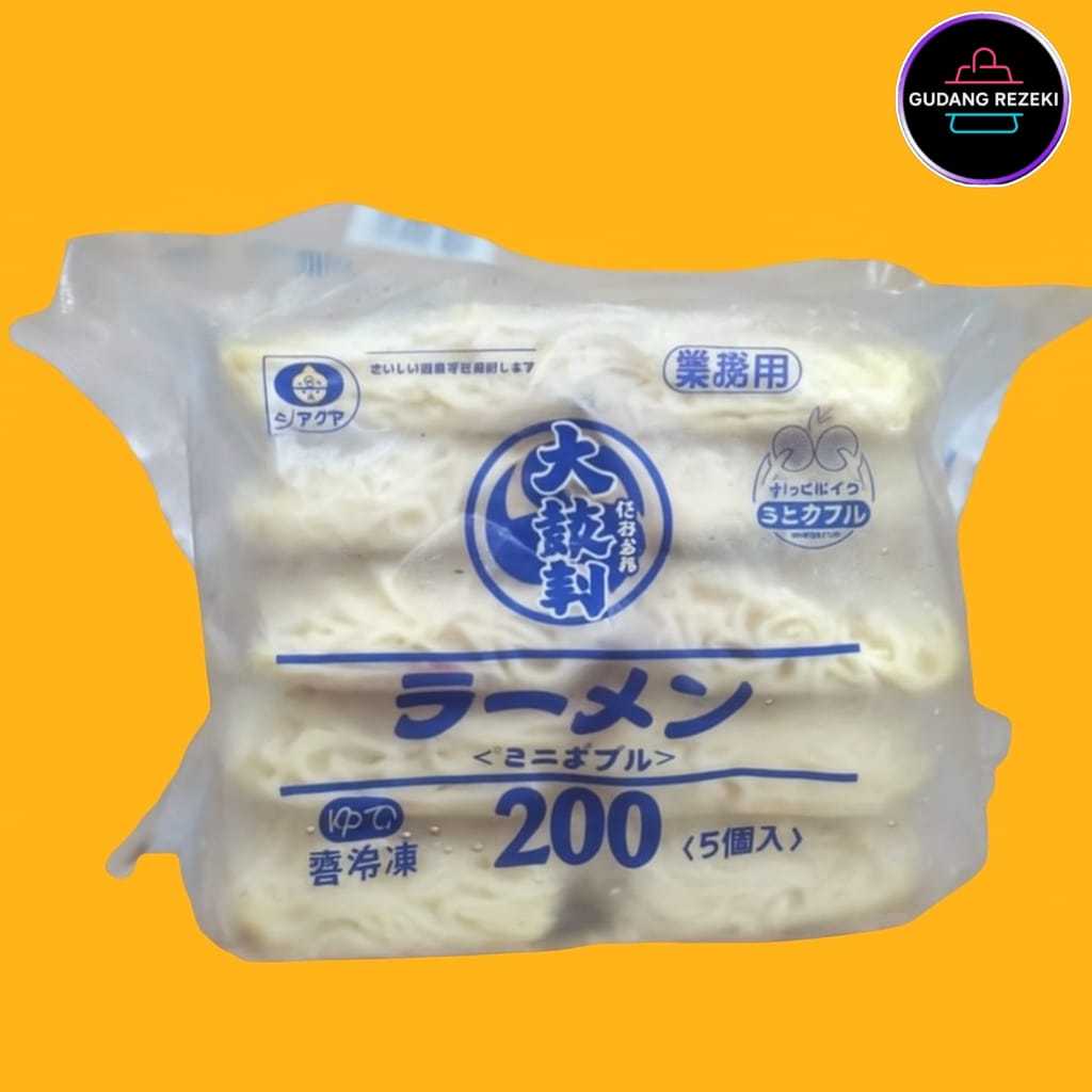 

SHIMADAYA RAMEN 1 KG MIE RAMEN 200 GR (5 PCS X 200 GR)