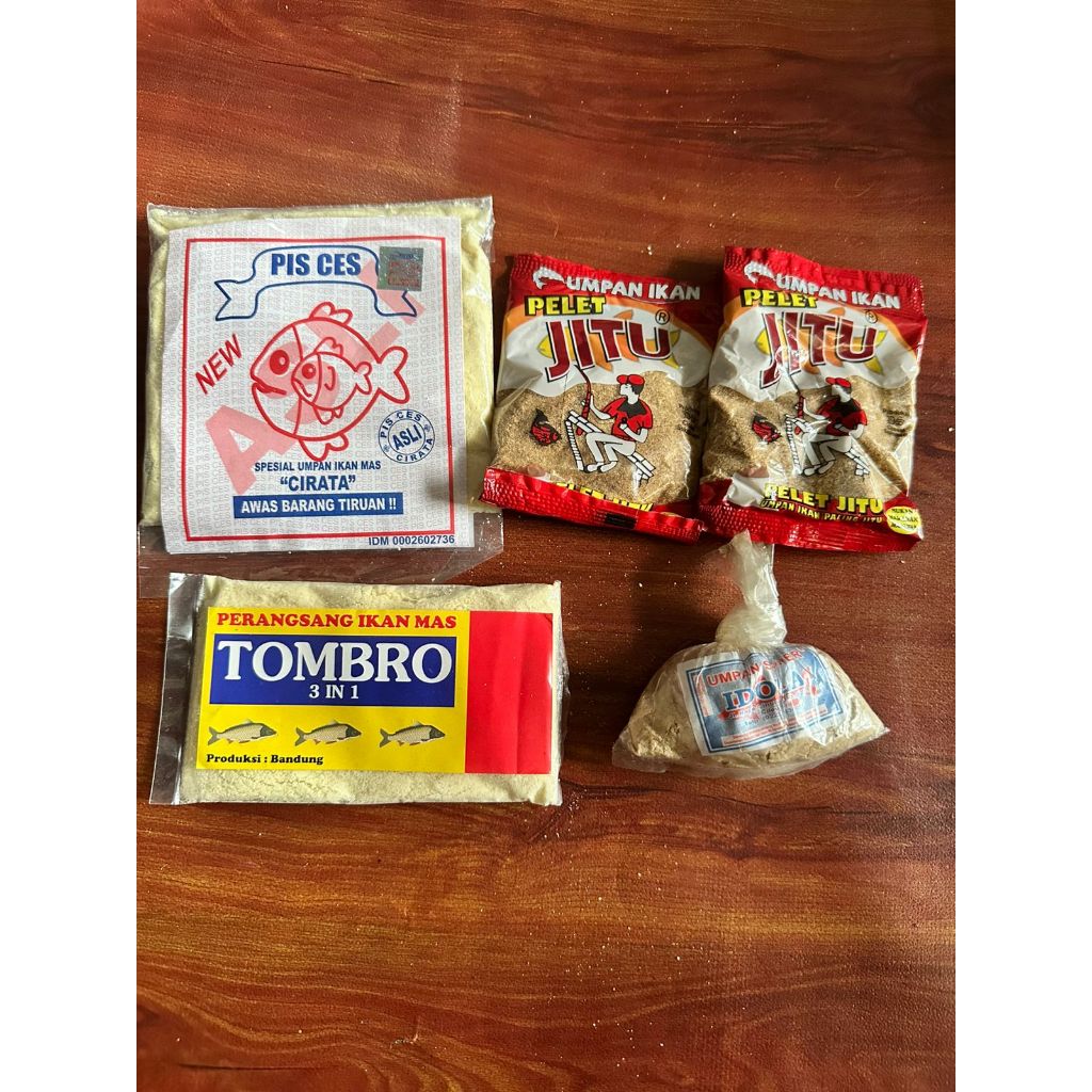 Umpan Pancing Pelet Ikan Mas - Nila Super Murah