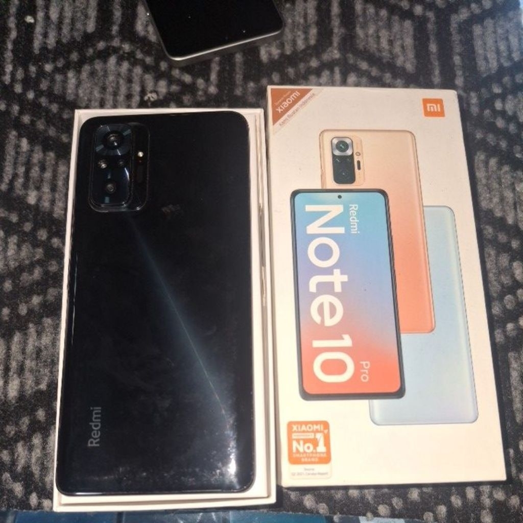 Redmi Note 10 pro 8/128 minus gantian lcd dan finger off charger ga ori