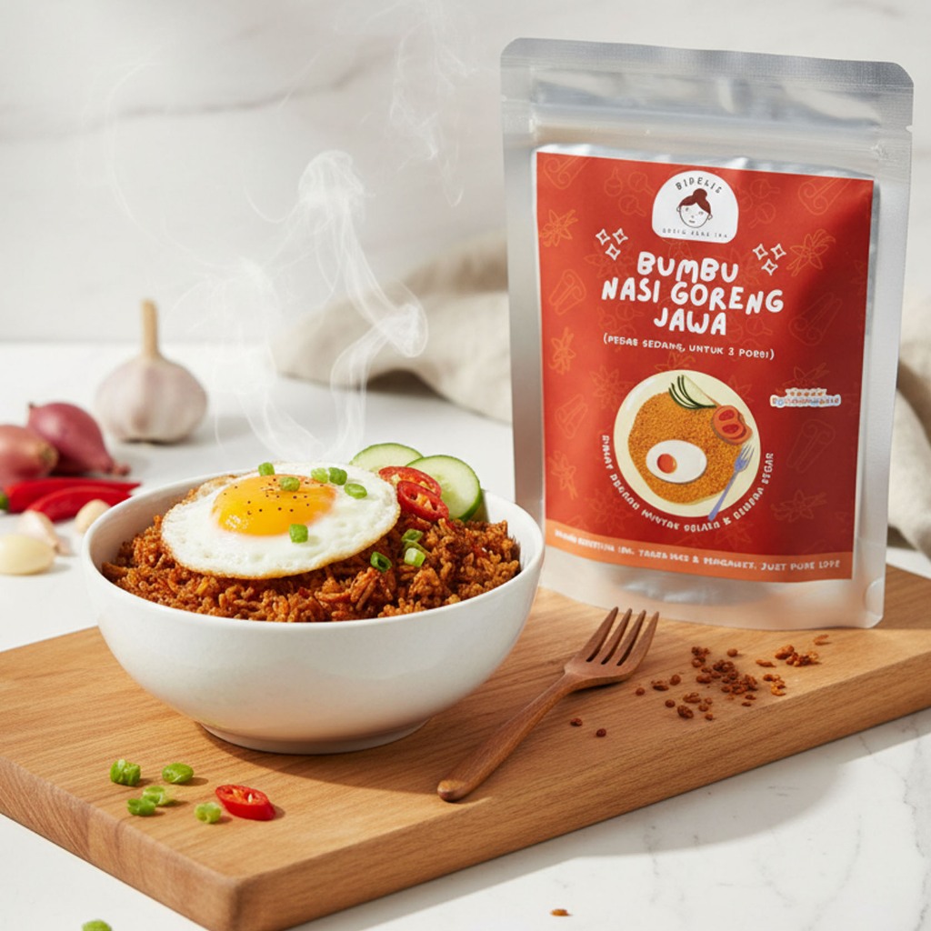 

Bumbu Masak Nasi Goreng Jawa Instan – Non MSG, Pakai Minyak Kelapa | Bidelish