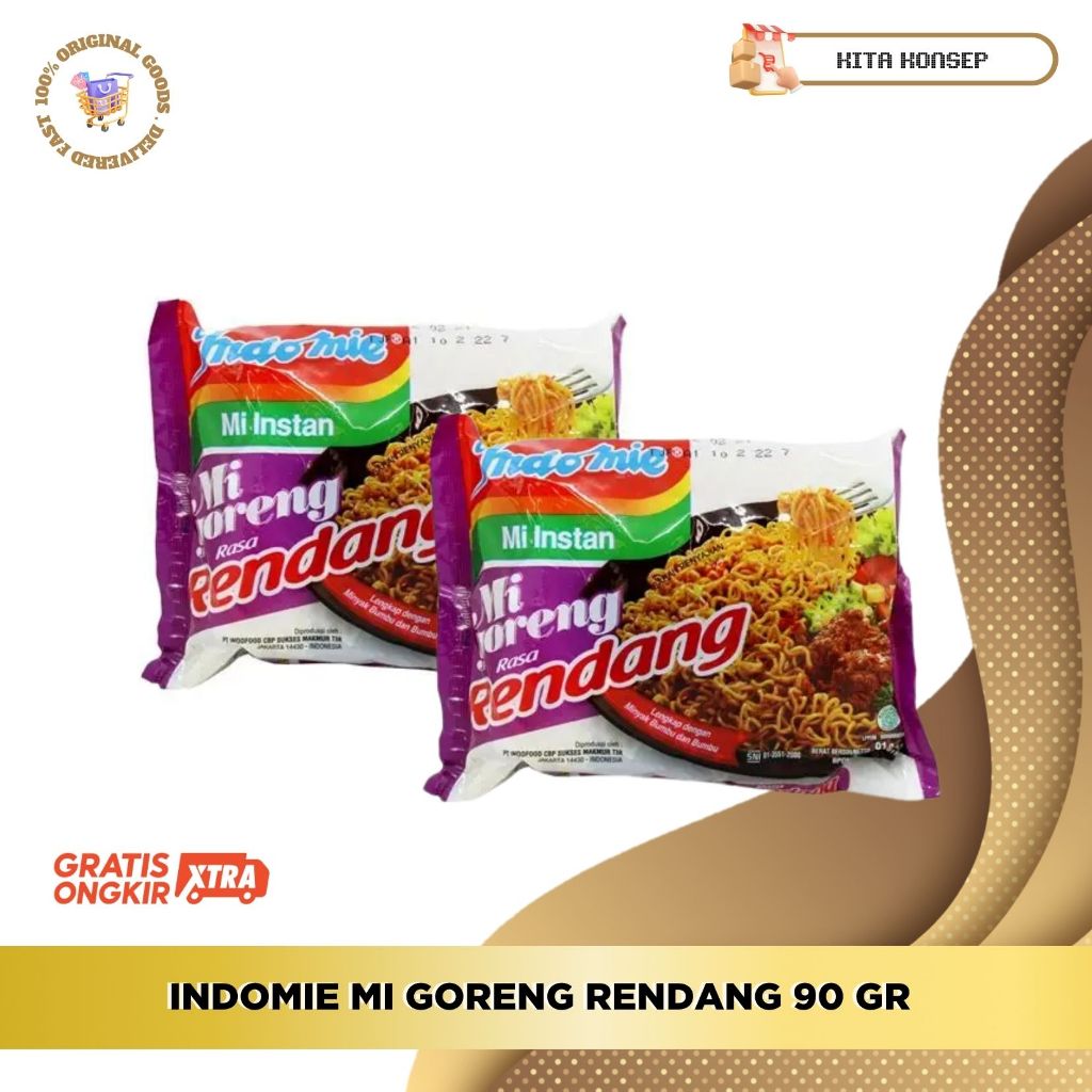 

INDOMIE MI GORENG RENDANG 90 GR