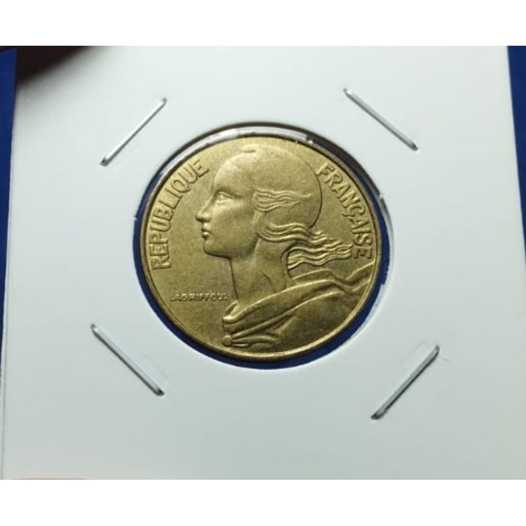 Koin Kuno 20 Centimes Prancis