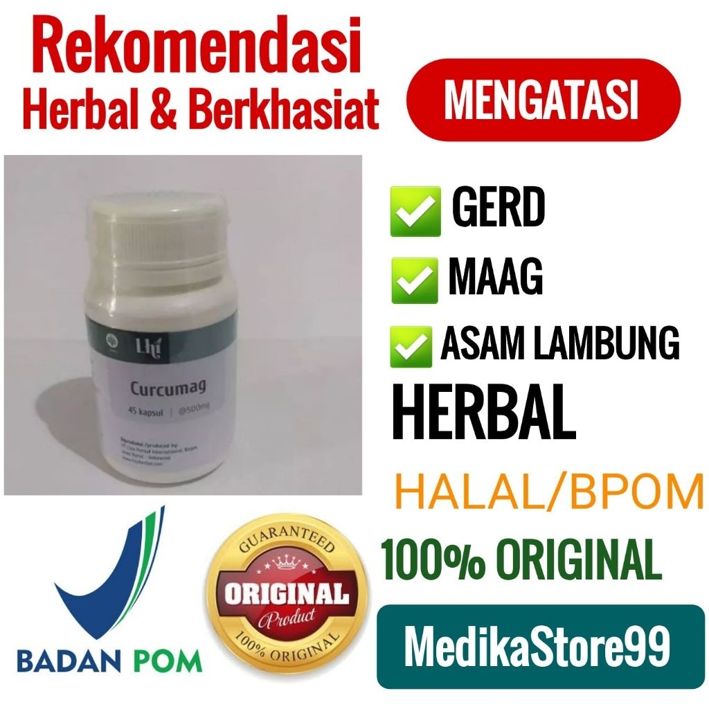 CURCUMAG OBAT MAAG OBAT LAMBUNG ATASI MAAG LULUS UJI BPOM