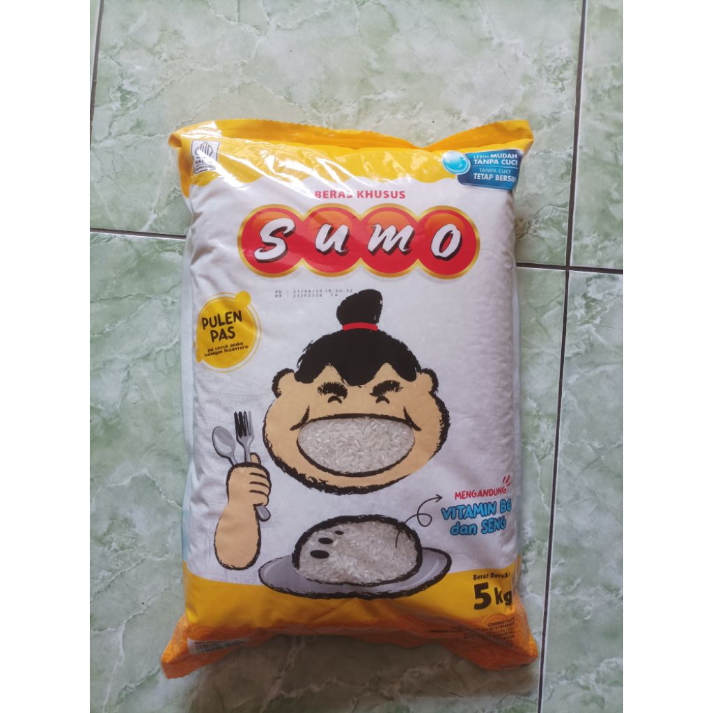 

Beras sumo kuning 5 kg