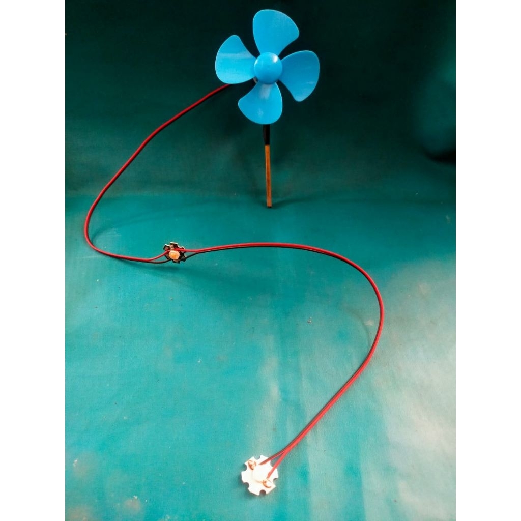 lampu layang-layang 2led + dinamo set