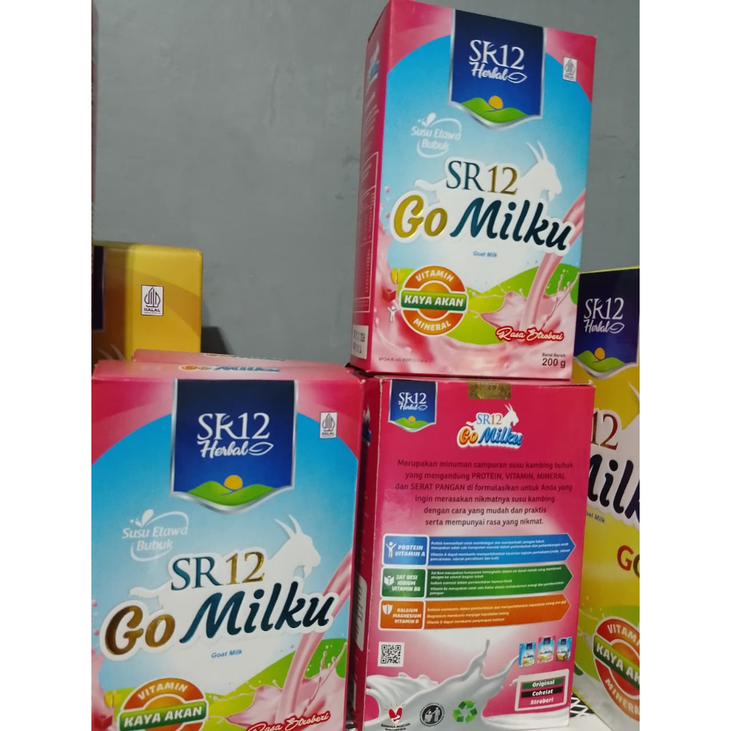 

SR12 GoMilku Premium Susu Kambing Sehat kemasan 600 gram