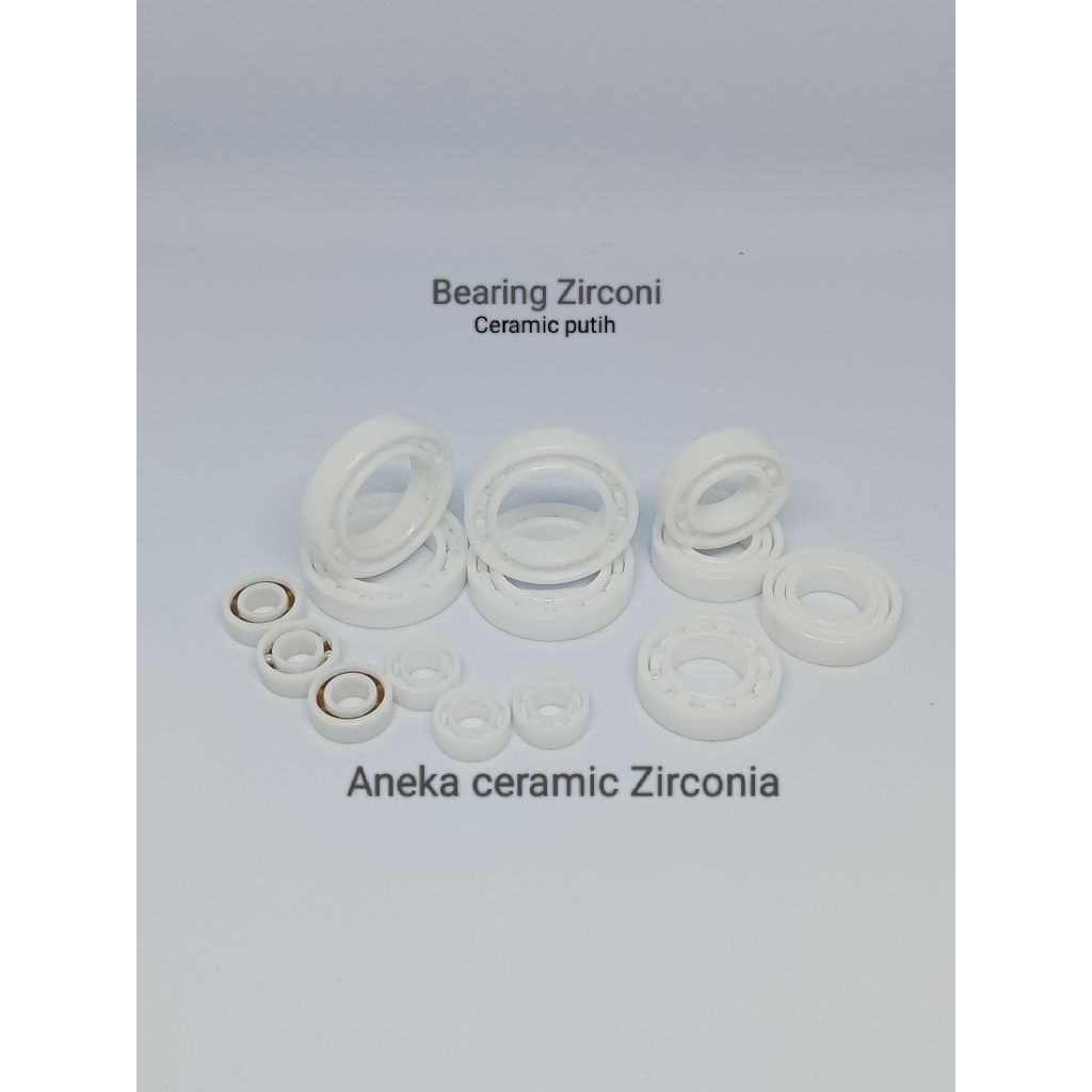 Bearing Ceramic Reel Pancing ,,Pushbike Zirconia Ceramic Putih