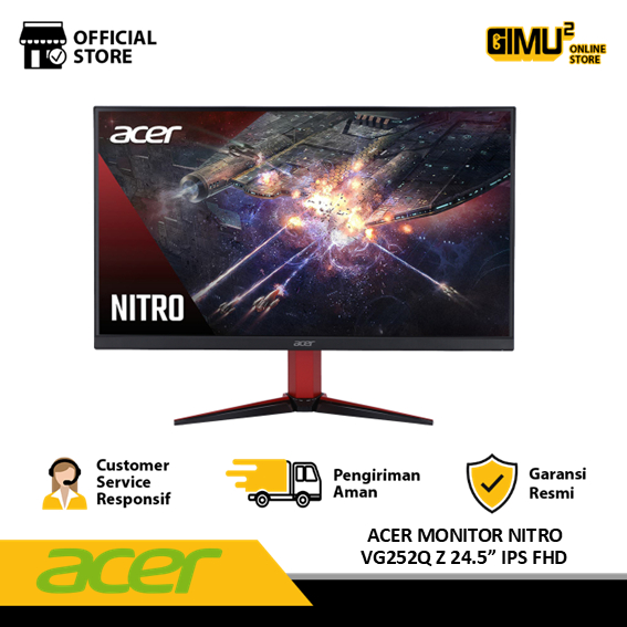 MONITOR ACER NITRO VG252QZBMIIPX - 24.5 INCH IPS FHD 280Hz