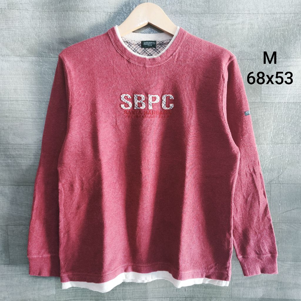 Kaos Panjang Polo Santa Barbara Second Original 100%