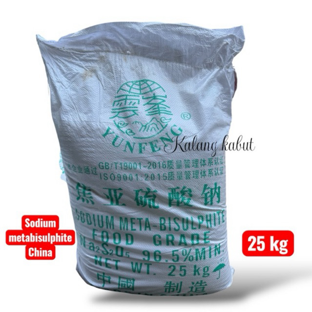 Sodium metabisulfit - SMB - Sodium metabisulfite - 25 kg