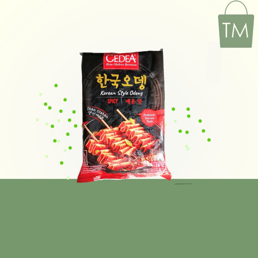 

CEDEA Korean Style Odeng Spicy 180gr – Fish Cake Korea Pedas Frozen Autentik