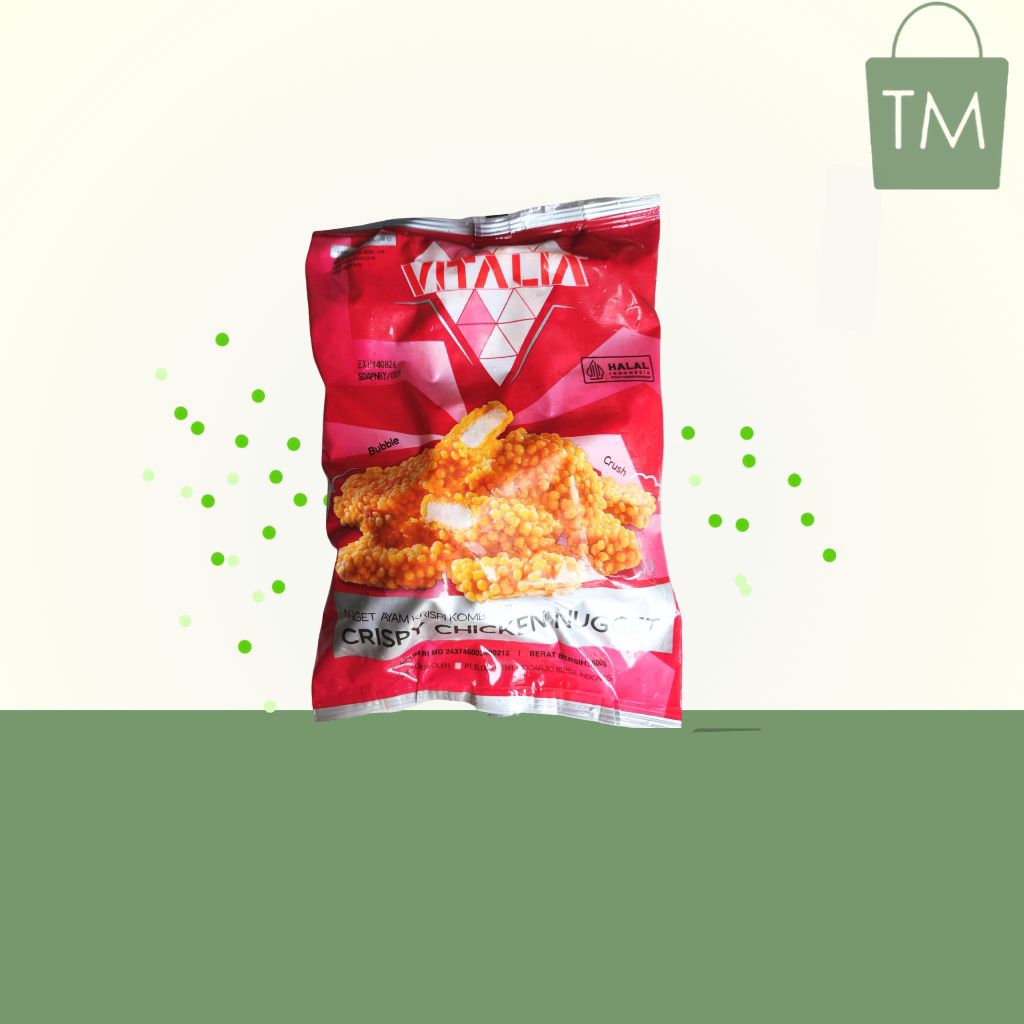 

VITALIA Crispy Chicken Nugget - Nugget Ayam Renyah Gurih Isi Berkualitas