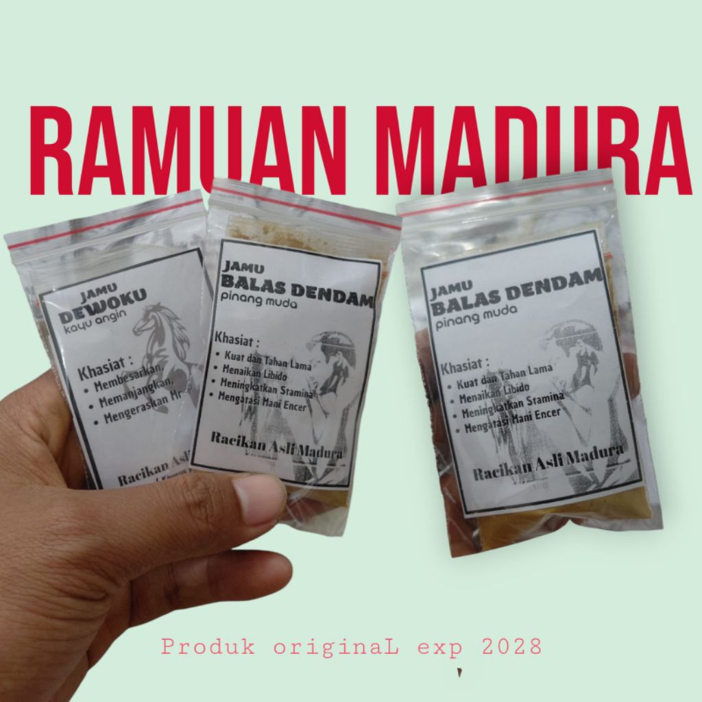 

jamu bubuk ramuan madura josh gandosss