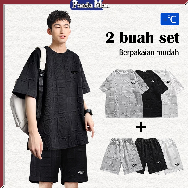 NEW BAJU SETELAN PRIA FASHION OUTFIT SET PRIA OUTFIT PRIA COWOK KEREN KAOS OVERSIZE PREMIUM KOREAN