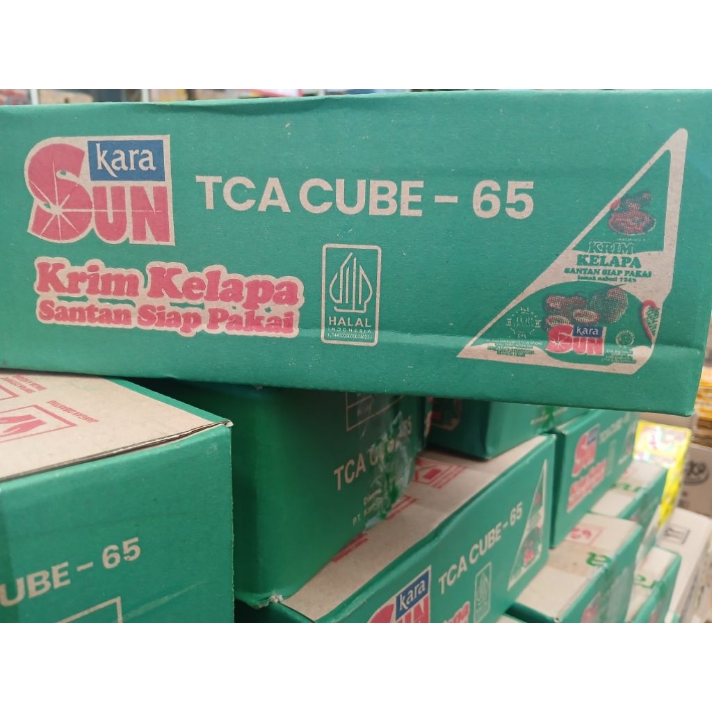 

Sun Kara Santan Kelapa 65ml 1 dus