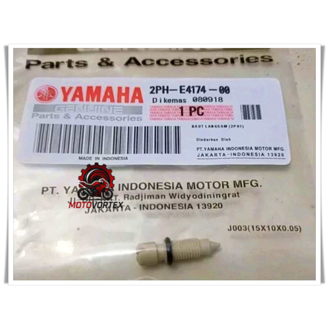 BAUT SETELAN LANGSAM SETELAN ANGIN INJEKSI 2PH-54P MIO M3 MIO J SOUL GT Baut Setelan Angin Baut Lang