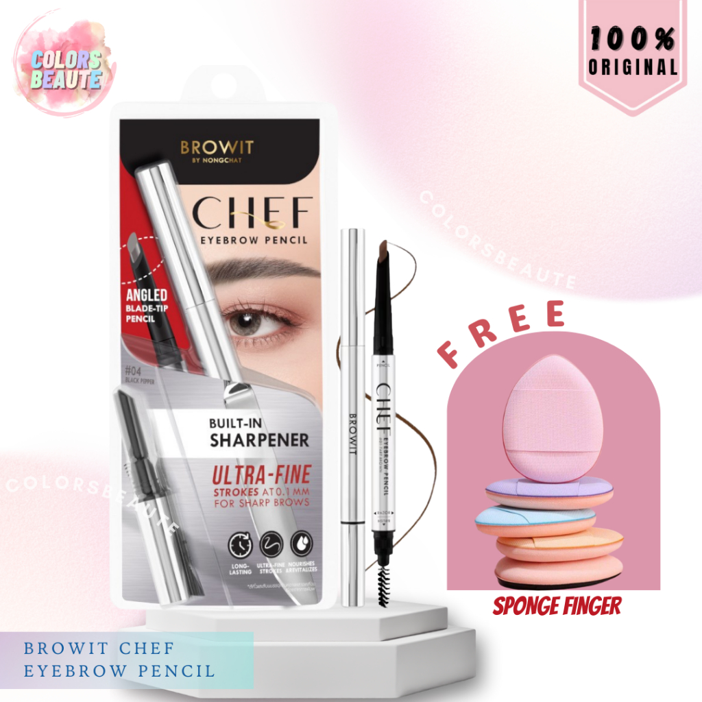 BROWIT BY NONGCHAT CHEFF EYEBROW PENCIL