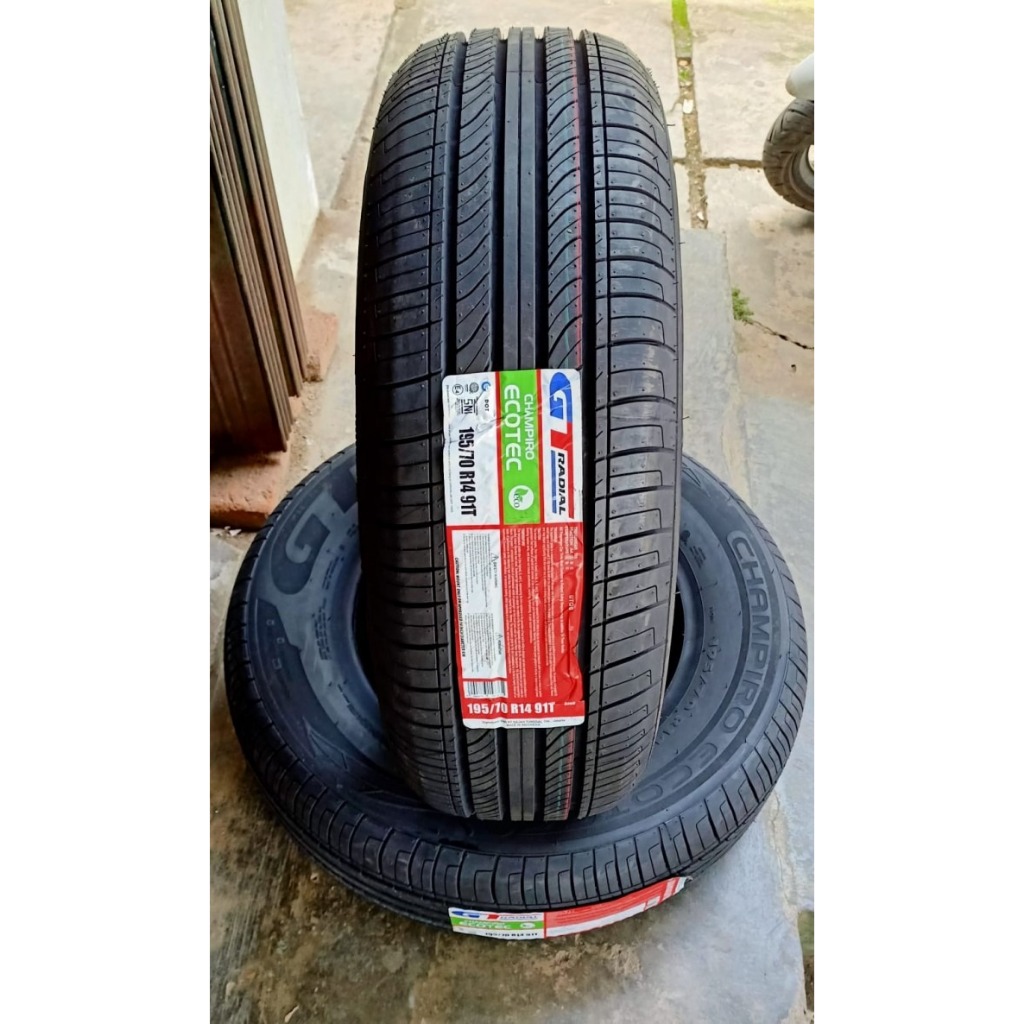 GT Radial Champiro Ecotec Ukuran 195/70 R14 Ban Mobil Kijang LSX/LGX Cedric
