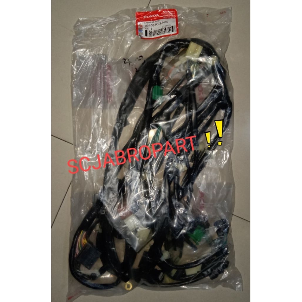 32100 K93 N00...HARNESS WIRE HONDA SCOOPY ESP K93..ORI AHM