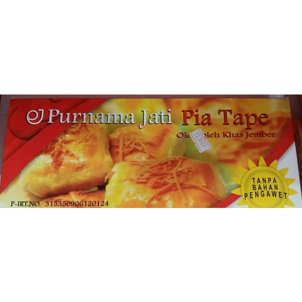 Olahan Tape Jember Pia Tape Jember Purnama Jati Jajanan Khas Jember