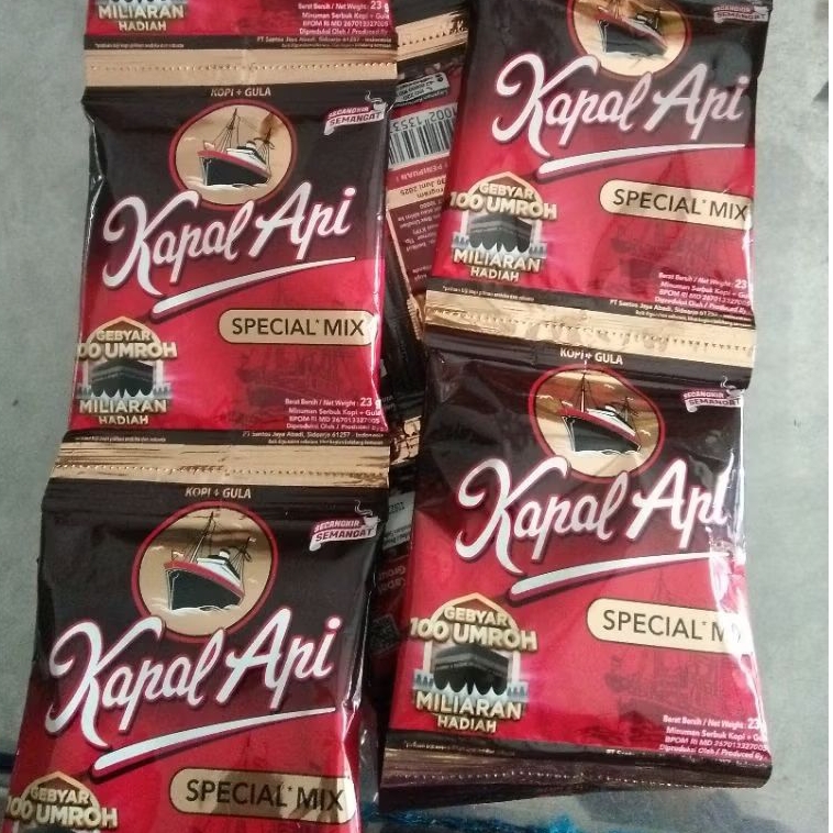 

Kopi KAPAL API special mix 23gr isi 5