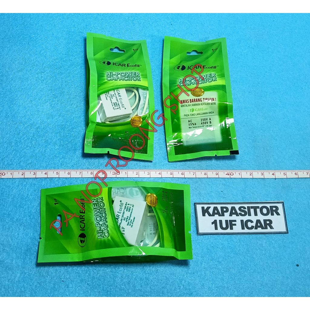 Kapasitor 1UF Icar Ecofill
