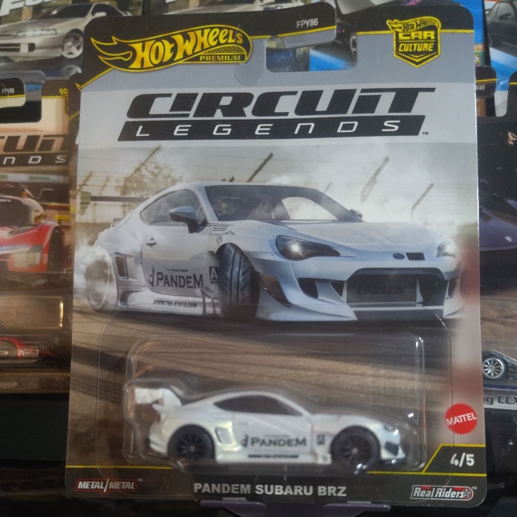 Hotwheels circuit legend pandem subaru brz