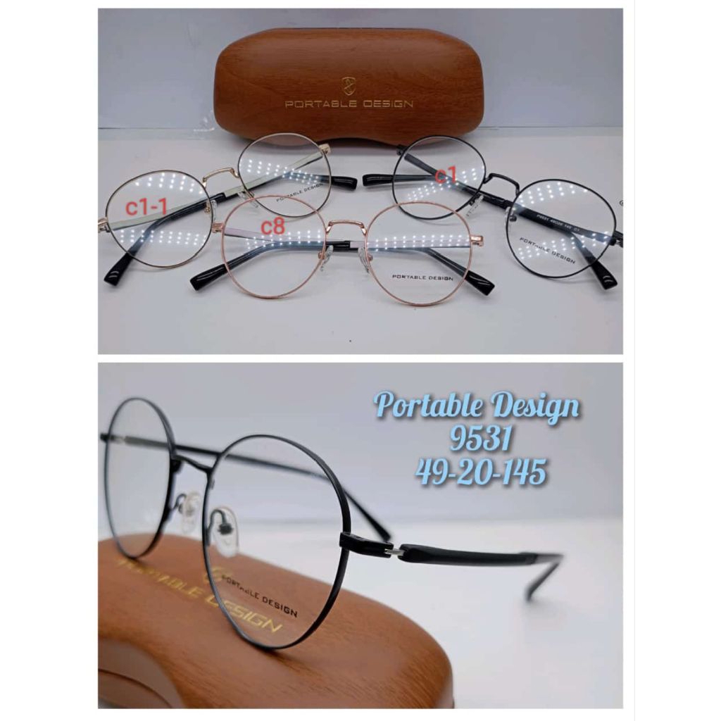 FRAME KACAMATA PORTABLE TIPE 9531