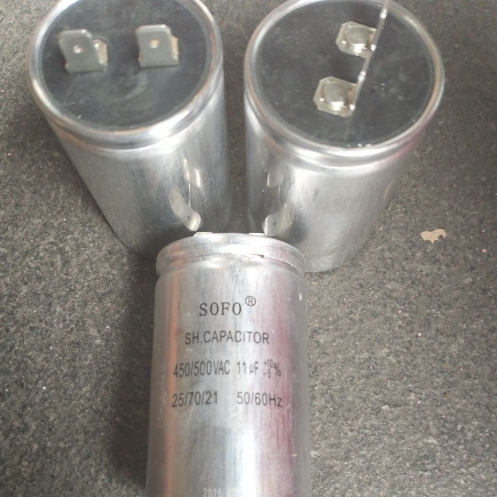kapasitor mesin cuci 1tabung 11uf sofo