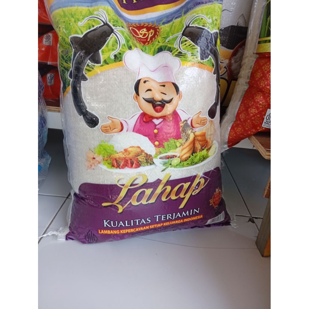 

beras lahap lele kemasan 10kg