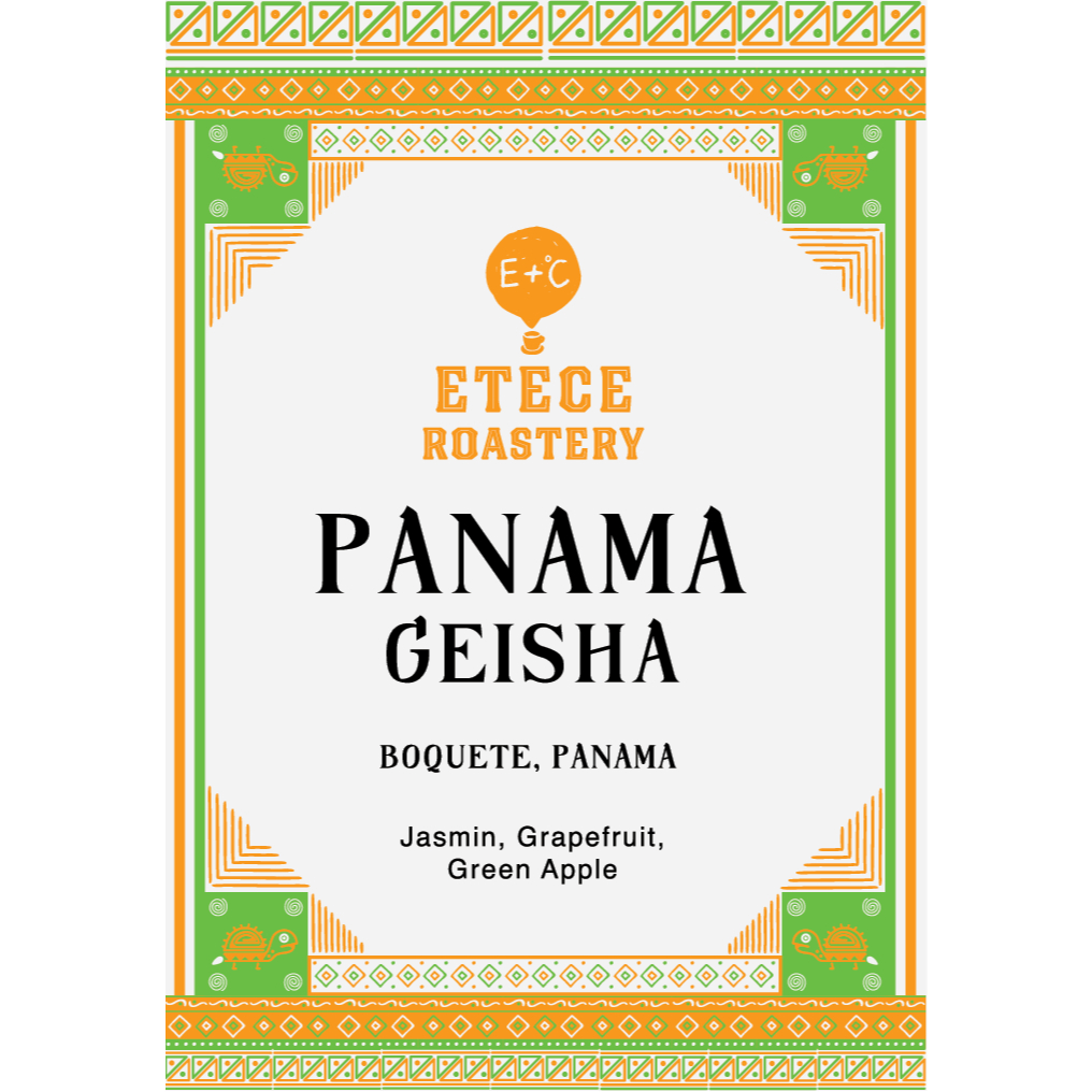 

ETECE Roastery PANAMA GEISHA Single Origin Specialty Coffee Beans