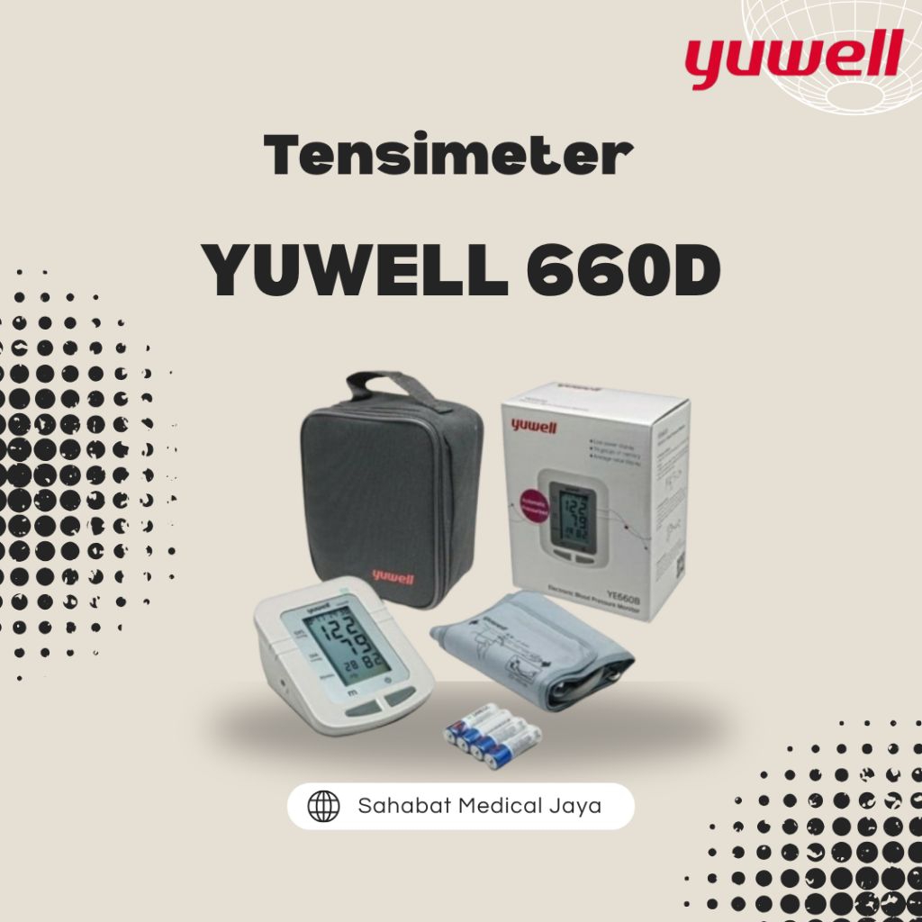 TENSIMETER DIGITAL YUWELL 660D/ TENSI DIGITAL YUWELL