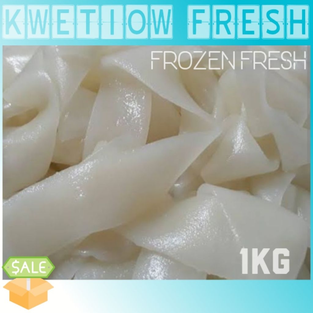 

kwetiau Frozen fresh 1kg