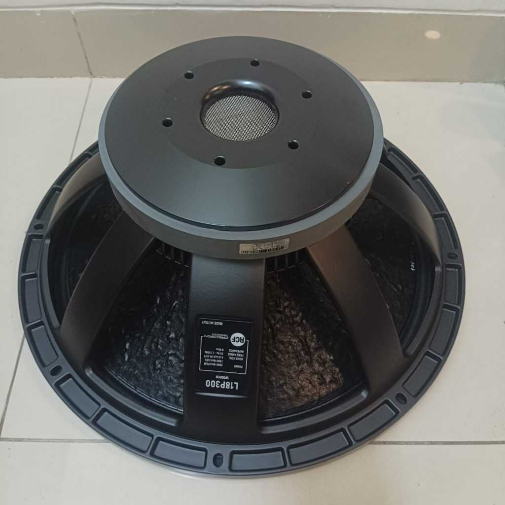Speaker RCF L18P300 / L18 P300 GRADE A 18 inch ORIGINAL PRODUK