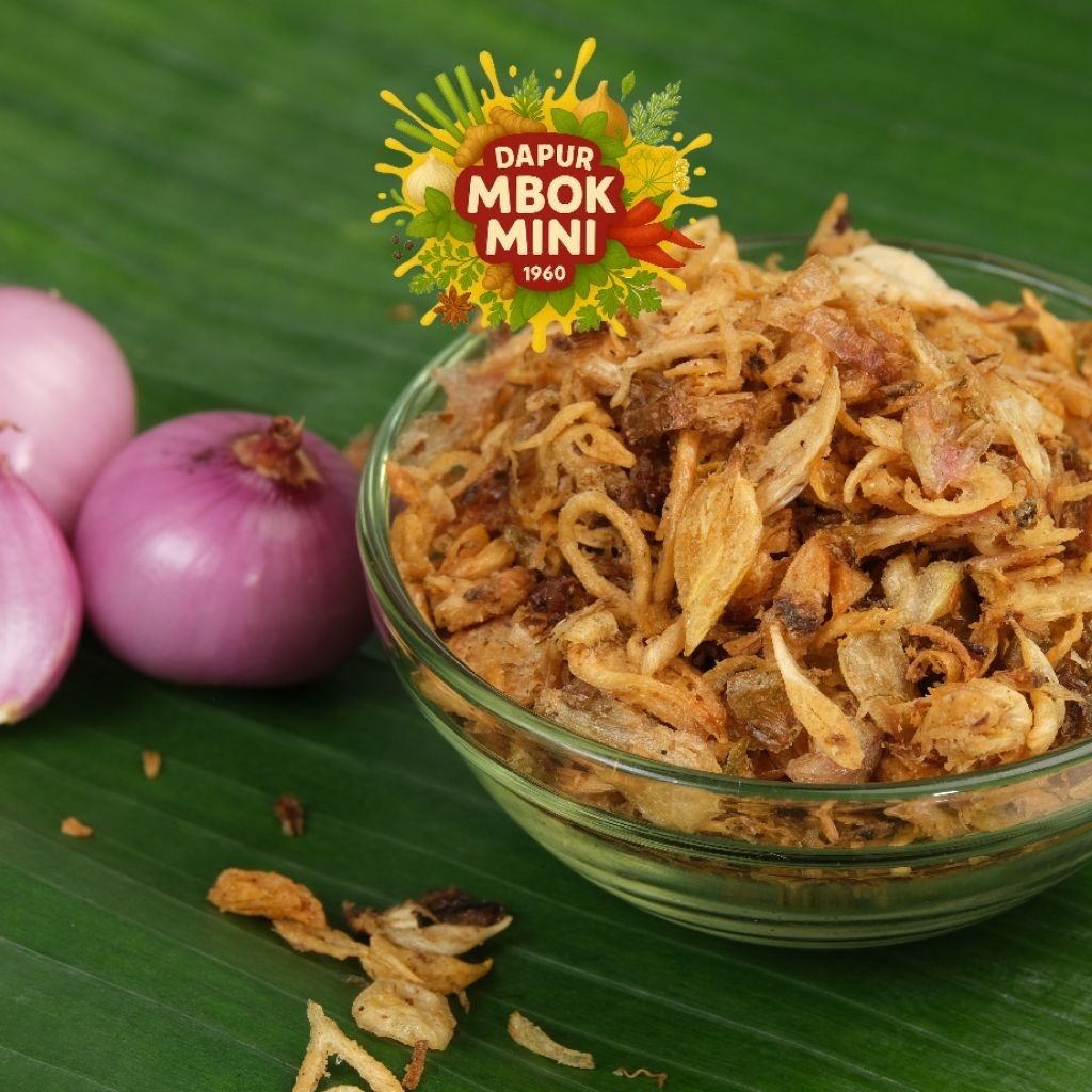 

BAWANG MERAH GORENG TANPA TEPUNG POUCH 150 GRAM HINGGA 1 KILOGRAM