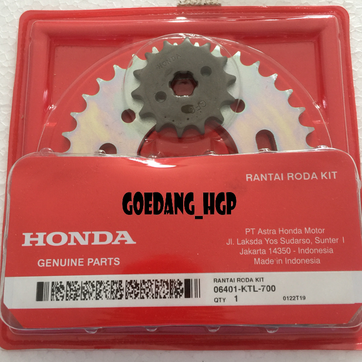 Rantai Roda Kit REVO ORI AHM 06401KTL700