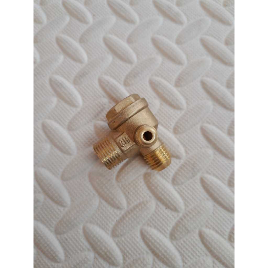 Check Valve Kompresor Oilless Male Check Valve Kompresor Tanpa Oli 3/4Hp 1Hp JF