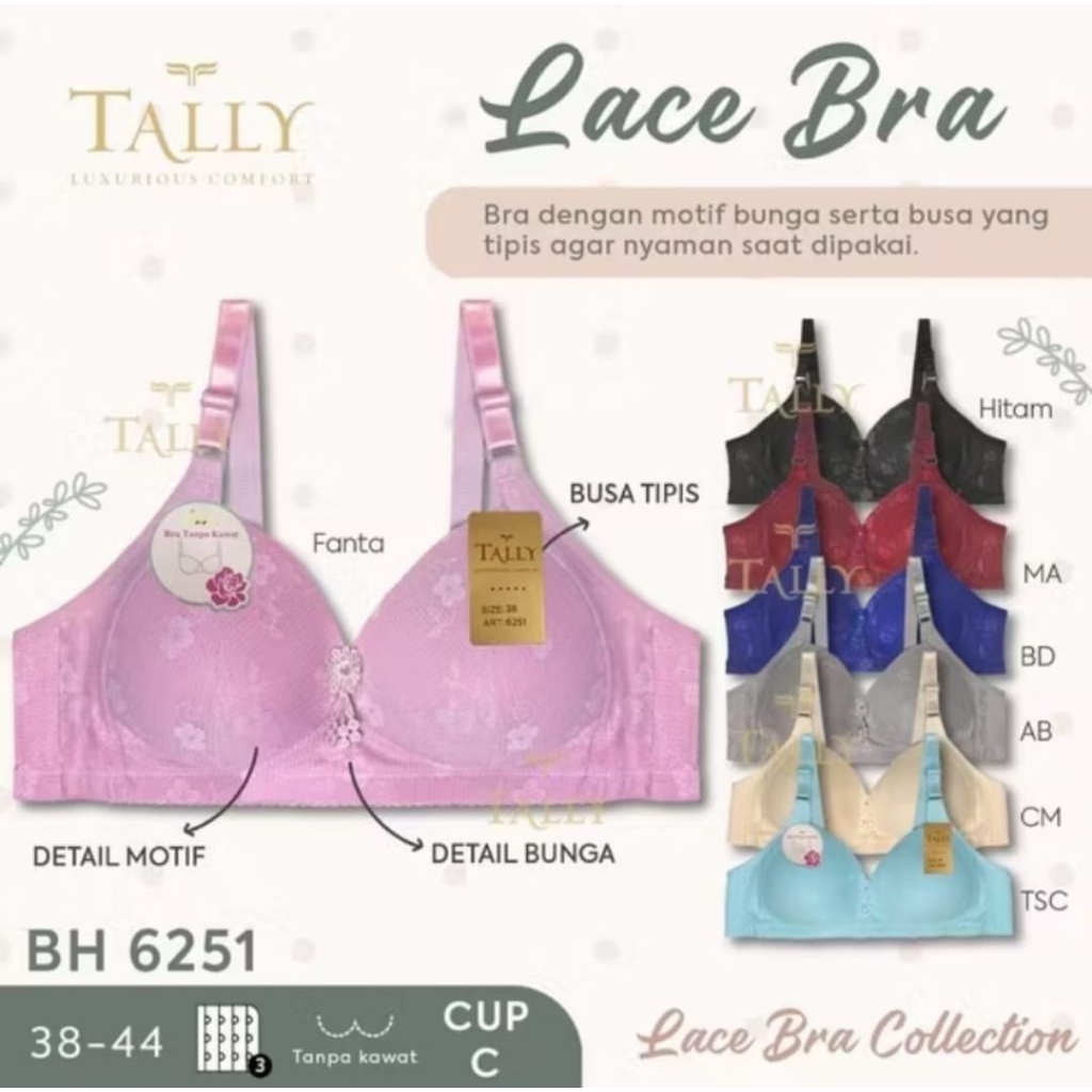 BH Tally 6251 Tanpa kawat