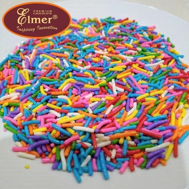 

ELMER MESIS WARNA/RAINBOW 500GR ECER, ENAK & TIDAK NGENDAL