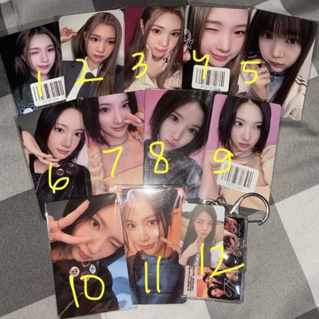 Photocard Hearts2hearts H2H Juun, Jiwoo, Carmen, Yeon, Yuha, The Chase