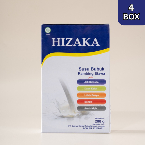 

HIZAKA Susu Kambing Etawa Penurun Berat Badan/Diet 4 Box