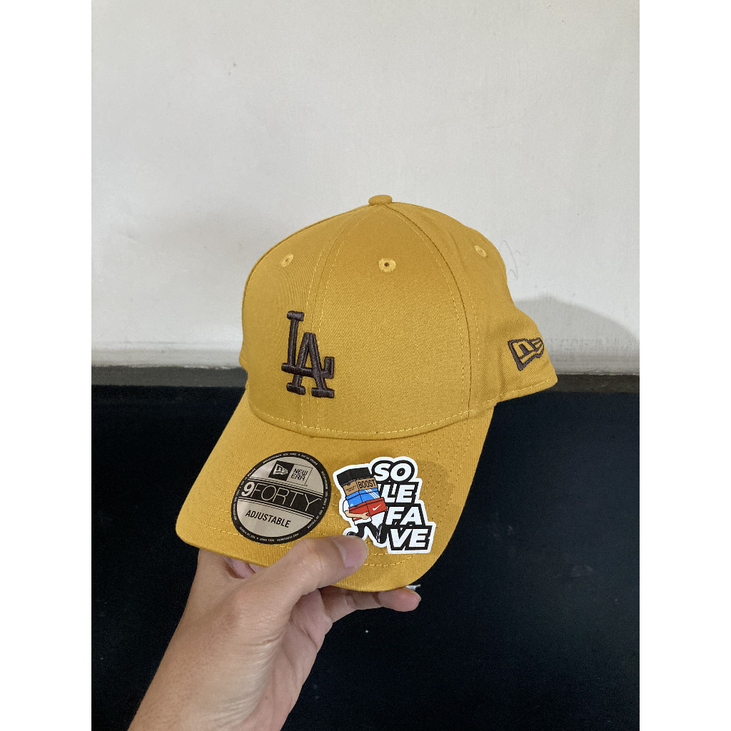 TOPI NE 940 x MLB LA DODGERS MUSTARD ORIGINAL NO BOX