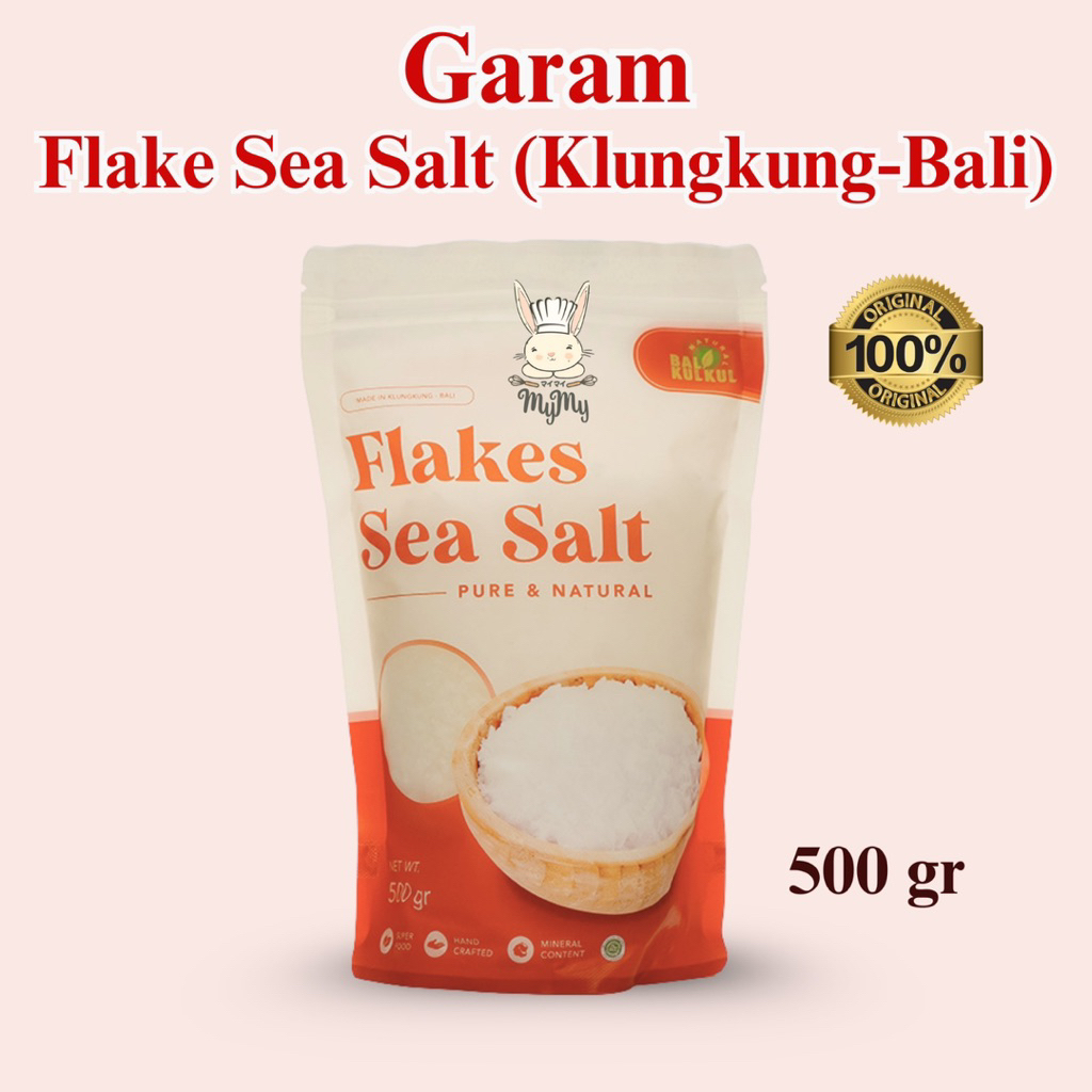 

Garam Flakes Sea Salt ( Klungkung-Bali) 500 gr