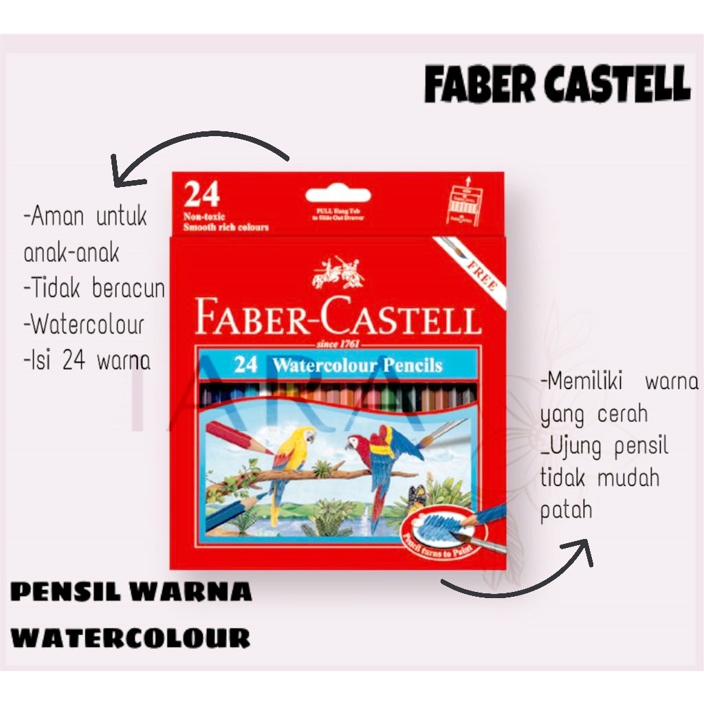 

P-W Faber Castell Watercolour 24W