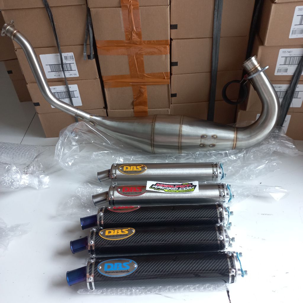 KNALPOT DBS NINJA R RR  COBRA ORIGINAL THAILAND