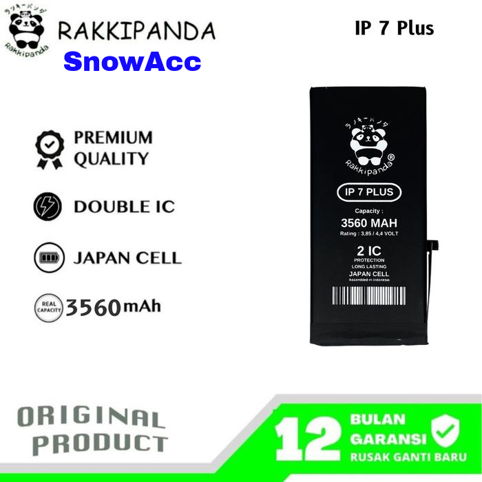 Rakkipanda Baterai iPhone 7 PLUS  / iphone 7+ / Iphone 7PLUS Battery