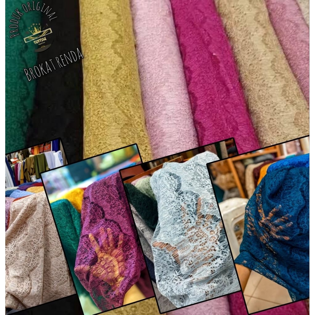 brokat. brukat. brokat renda. brukat renda. promo renda. renda potong. renda. kain renda. kain broka
